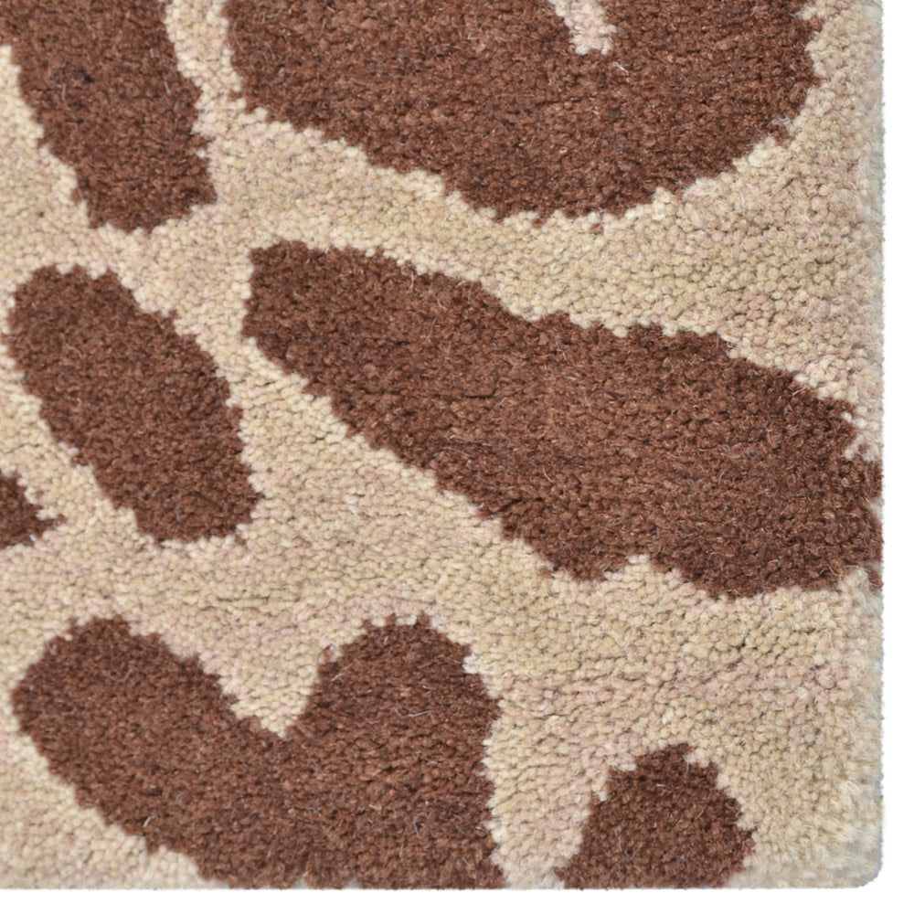 Stylish Bold Hand Tufted Area Rug - Soft & Durable Living Room, Bedroom Decor - Perfect for Home, Office & Nursery