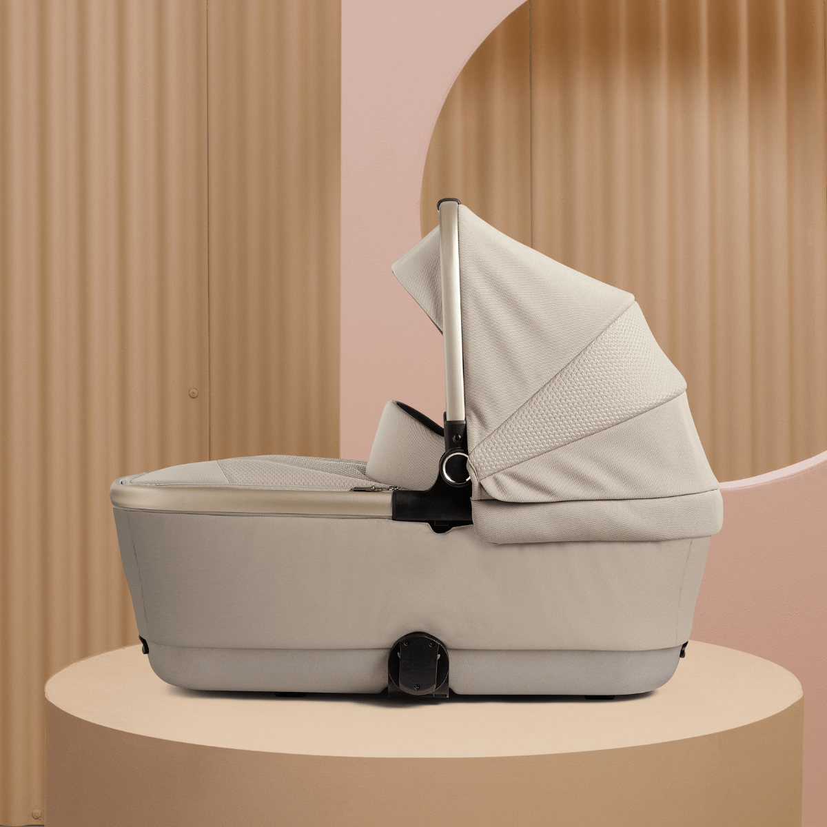 Silver Cross Reef Stroller with Folding Bassinet - Lightweight Compact Travel Baby Stroller for Newborns & Toddlers - Perfect for Shopping, Travel & Daily Walks
