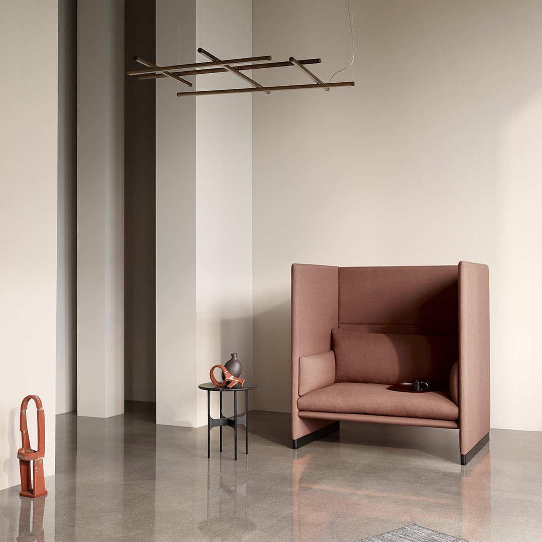 High Back Lounge Chair - Ergonomic Comfort for Living Room, Office & Relaxation - Modern Design for Home & Workspace