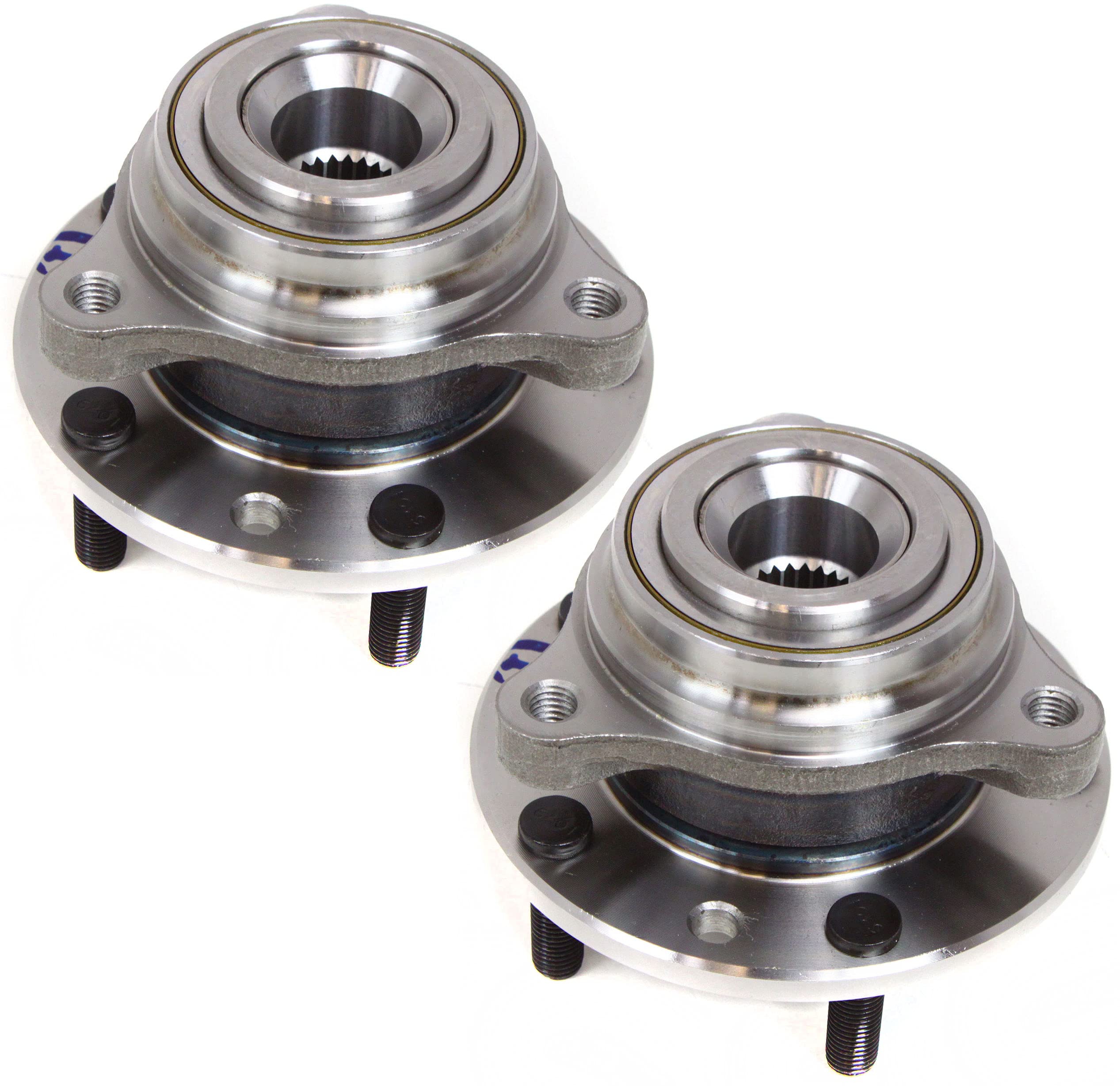 Garage-Pro Front 2-Wheel Hub Assembly Replacement for 1984-1996 Chevrolet Corvette & 1983-1993 S10 - Driver & Passenger Side Wheel Bearing Kit - Compatible with Non-ABS & 4WD Vehicles (5-Lug) - Perfect for Off-Roading & Classic Car Restoration
