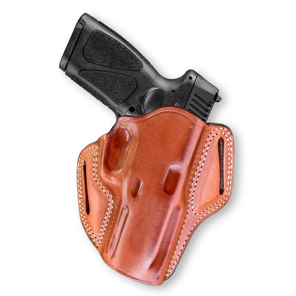 Premium Leather OWB Pancake Holster for Taurus G3 9mm 4