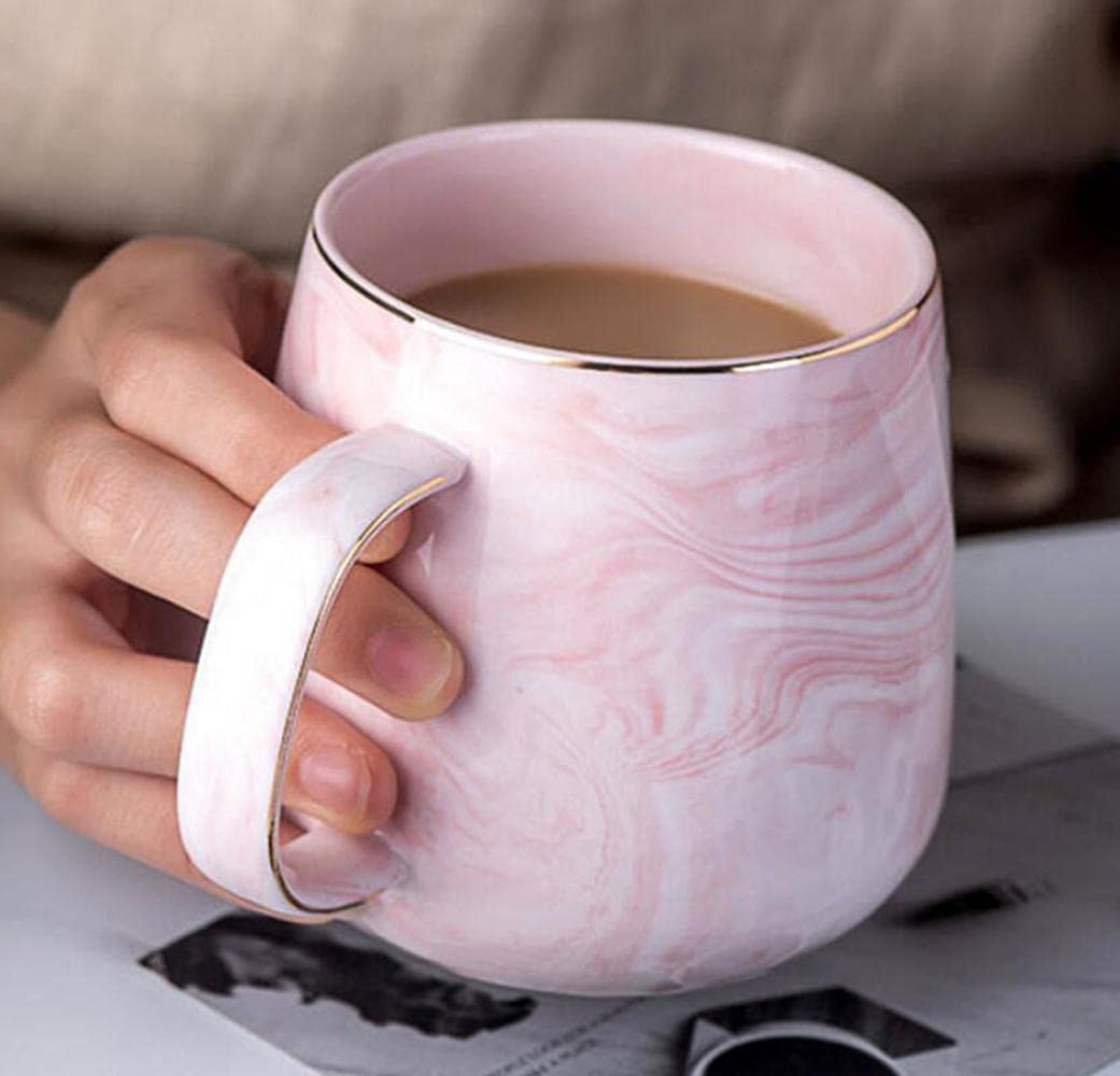 400ml Ceramic Milk Coffee Mug - Insulated Breakfast Cup for Tea, Coffee & Hot Drinks - Perfect for Office, Home & Gifting - Microwave & Dishwasher Safe