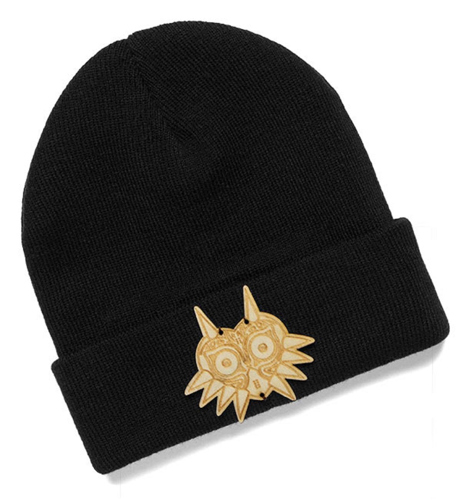 Nintendo The Legend of Zelda Majora's Mask Buff Beanie - Warm Skull Cap for Cosplay, Gaming & Winter Outdoor Activities
