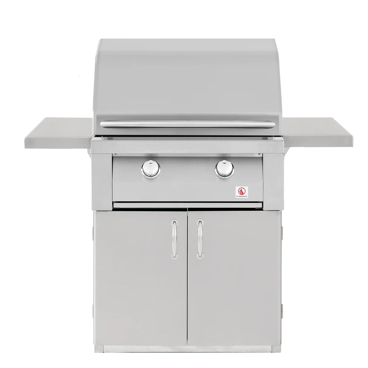 Summerset Resort 30 Inch 2 Burner Outdoor Gas Grill with Rolling Cart - Perfect for Backyard BBQs, Camping & Tailgating Parties