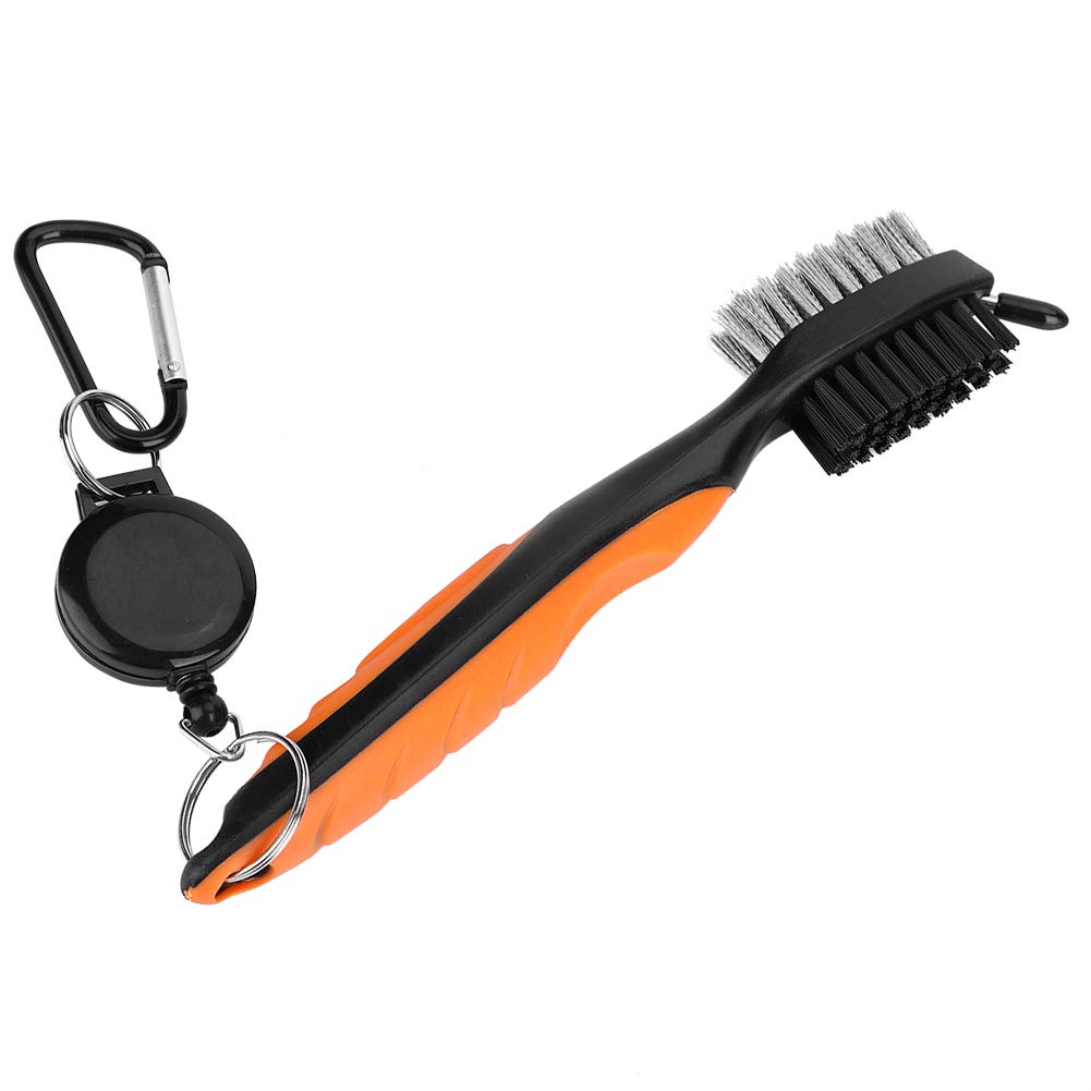 Shanrya Golf Club Cleaner - Compact Plastic Multi-Functional Club Brush with Anti-Skid Grip | Perfect for Home, Outdoor & Golf Course Cleaning | Ideal for Golf Club Maintenance & Equipment Care