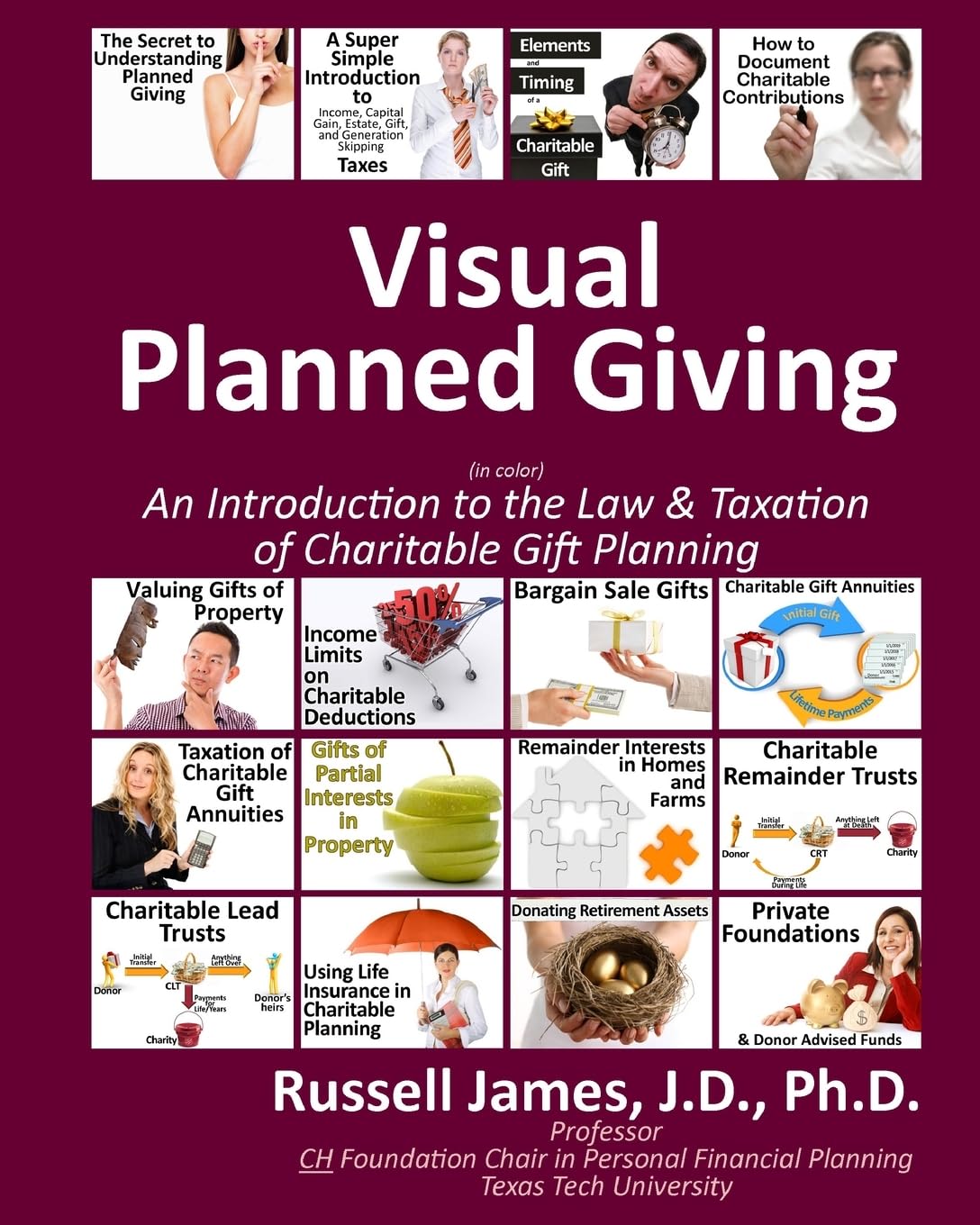 Visual Planned Giving in Color: Guide to Charitable Gift Planning Laws & Tax Benefits | Estate Planning for Donors & Nonprofits