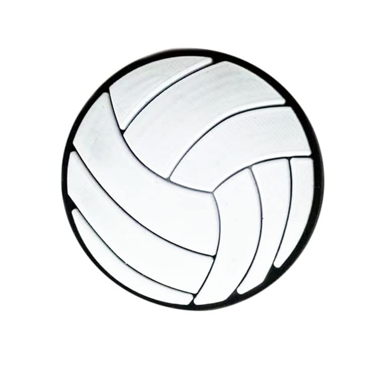 Sports Ball Charms for Crocs - Baseball, Basketball, Soccer, Football, Softball & Volleyball Shoe Accessories | Cute Jibbitz for Kids & Adults | Perfect for Parties, Gifts & Everyday Wear