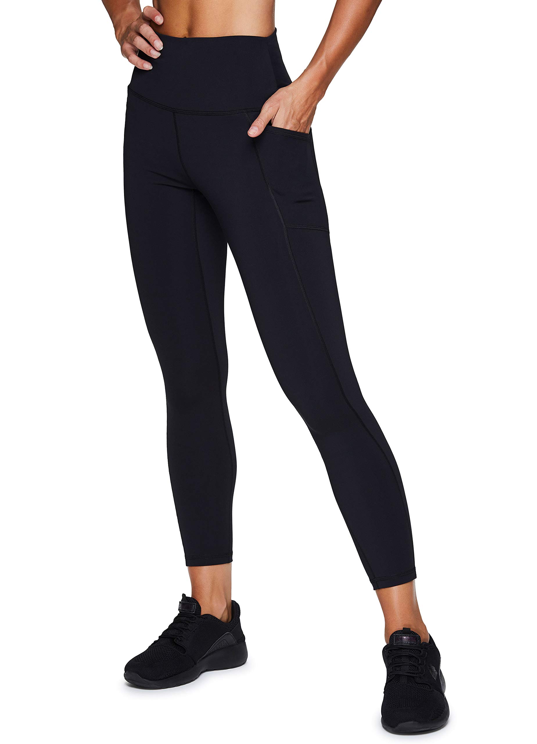 RBX Active High Waisted Squat Proof Workout Yoga Leggings with Pockets for Women - Comfortable & Breathable Gym Leggings for Running, Yoga & Fitness Training
