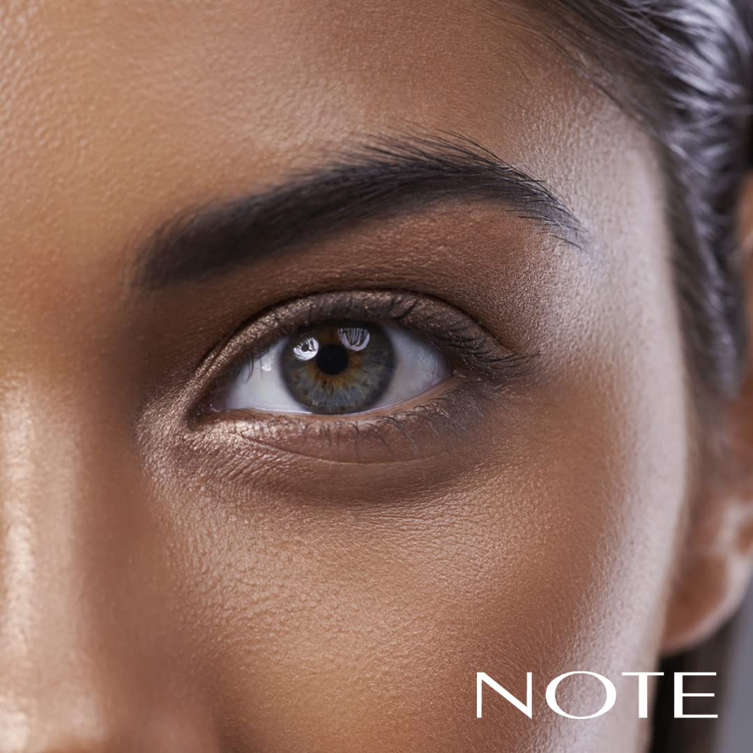 2 in 1 Natural Look Eyebrow Pencil & Brush - Waterproof Wooden Eyebrow Pencil with Spoolie for Matte Finish | Perfect for Daily Makeup, Professional Salon Use & Travel | Black Shade for Natural Brows