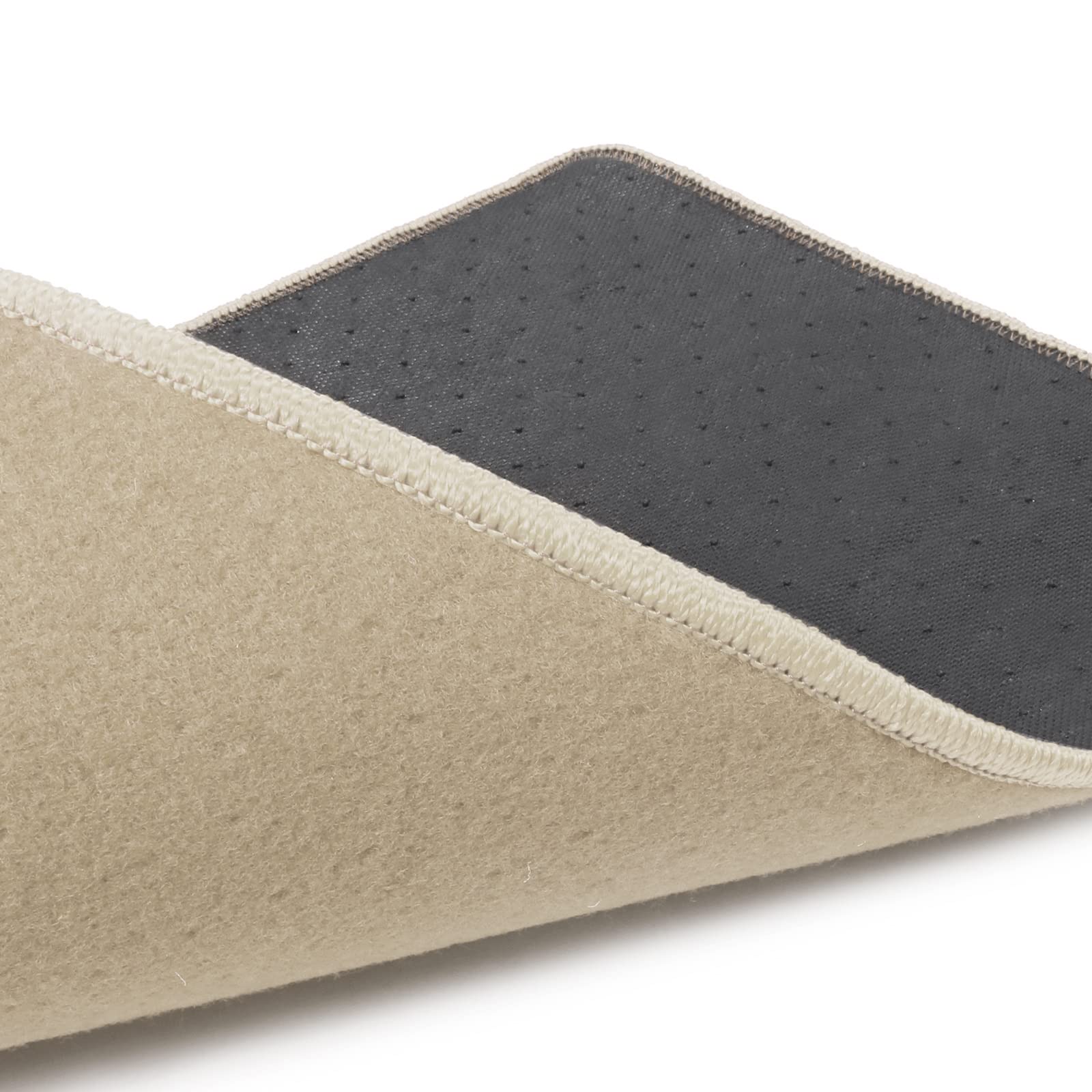FREEMOTOR802® Custom Fit Nylon Car Floor Mats for 1992-1995 Honda Civic - 4-Piece Set, Non-Slip Beige Interior Accessories | Perfect for Daily Commuting & Road Trips