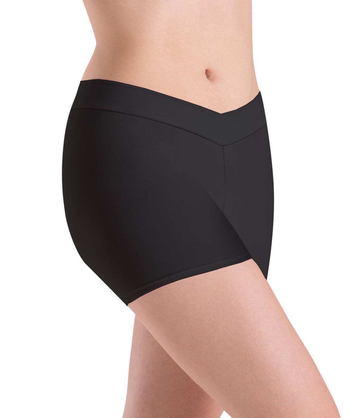 Motionwear Adult PLUS SilkSkyn V Waist Short - Comfortable Seamless Underwear for Women, Breathable & Stretchy Panties, Perfect for Yoga, Workout & Everyday Wear