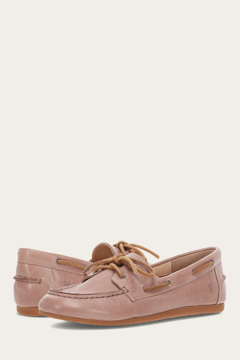 Naya Boat Shoe Woodrose - Classic Comfortable Deck Shoes for Men & Women | Water-Resistant Casual Boat Shoes for Sailing, Walking & Outdoor Activities