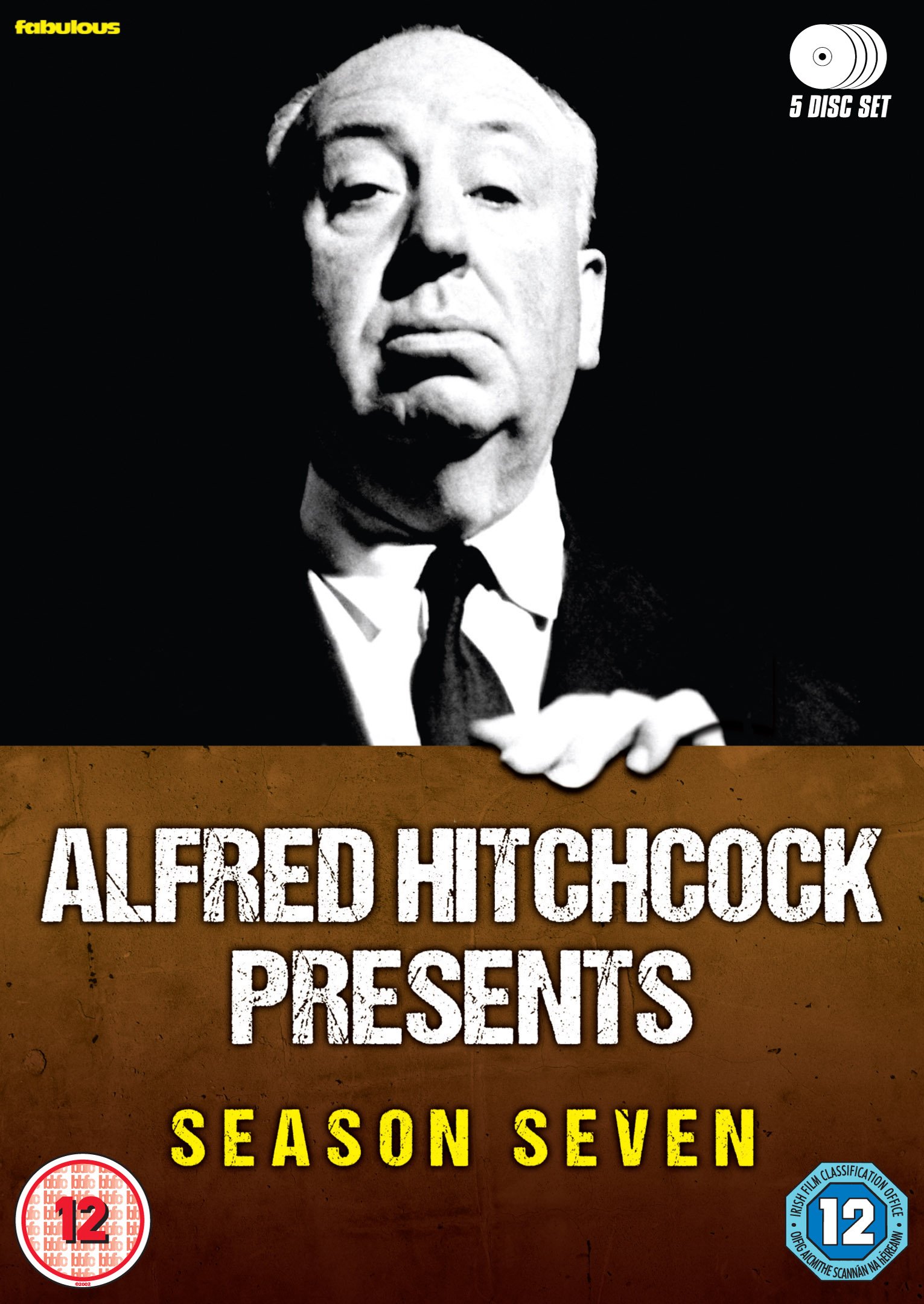 Alfred Hitchcock Presents - Season 7 (5-Disc DVD Box Set) | Classic Mystery TV Show Collection | Perfect for Home Entertainment & Gift Giving