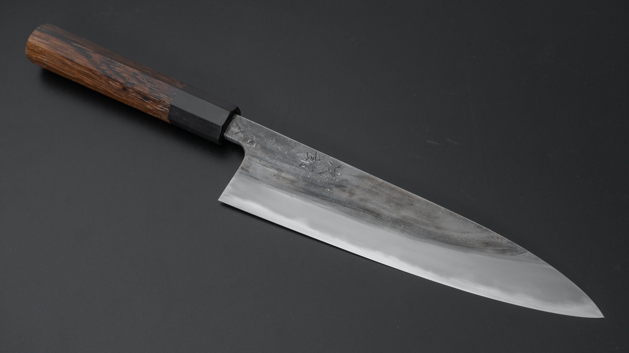 Jiro Tsuchime Petty Knife 180mm - Japanese High Carbon Steel Blade with Taihei Tagayasan Handle (#430) - Perfect for Sushi, Vegetables & Precision Kitchen Tasks