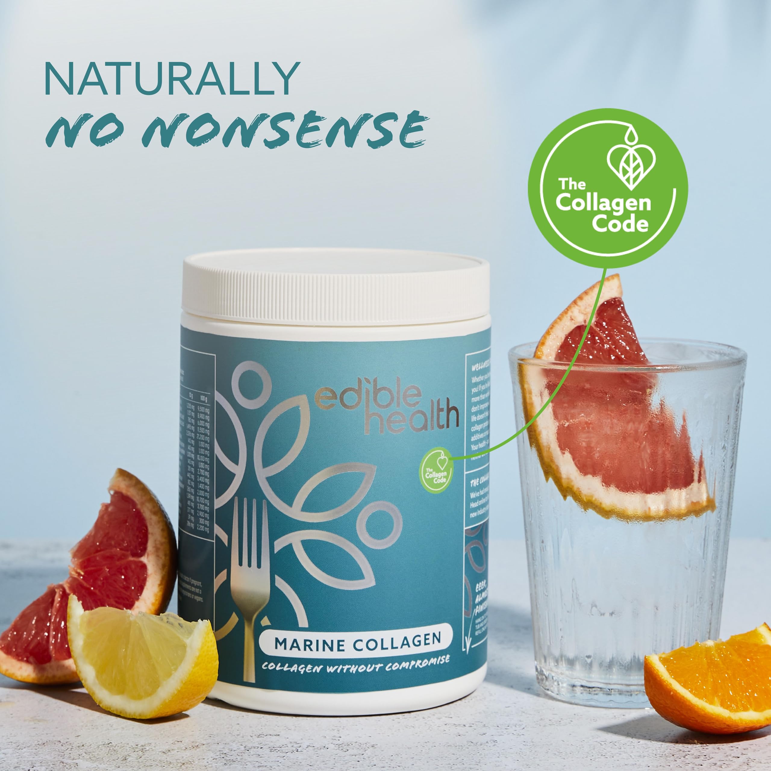 Premium Marine Collagen Peptides Powder - 400g (30-Day Supply) | Hydrolyzed Collagen Protein Supplement for Skin, Hair & Joint Support | Keto, Paleo & Carb-Free Dietary Supplement | Ideal for Smoothies, Coffee & Daily Wellness Routine