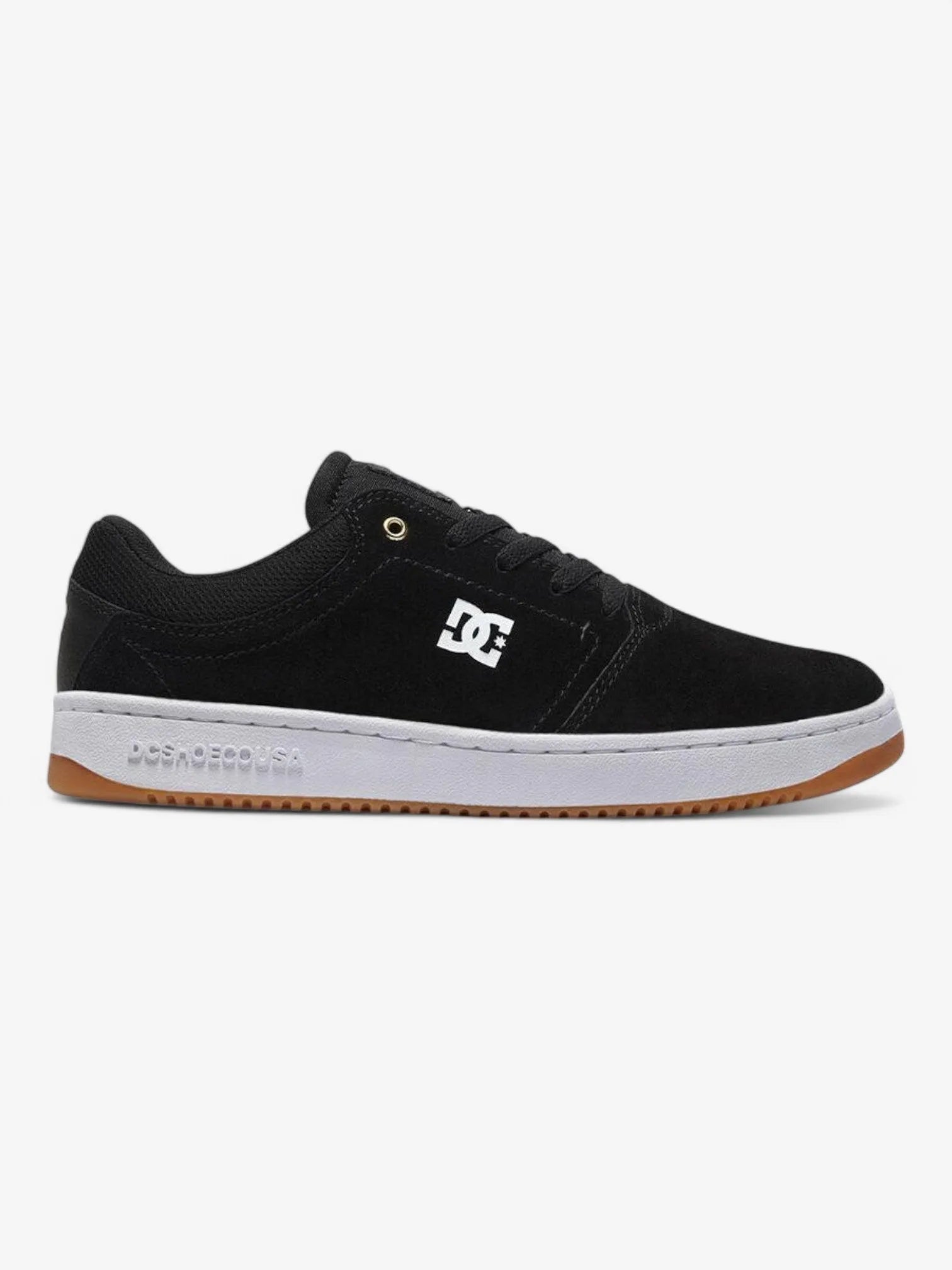DC Crisis SS Skate Shoes for Men - Black & White Sneakers for Skateboarding, Casual Wear & Street Style
