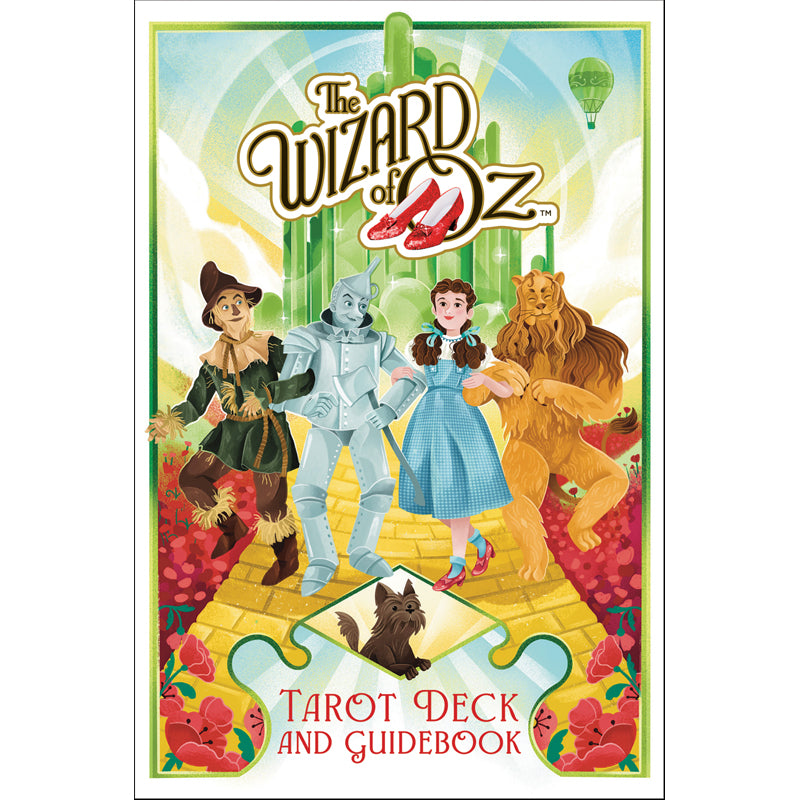 The Wizard of Oz Tarot Deck and Guidebook Set - 78 Cards with Illustrated Guide for Divination, Fortune Telling & Spiritual Growth | Perfect for Beginners and Collectors | Use for Meditation, Self-Discovery & Gift Giving