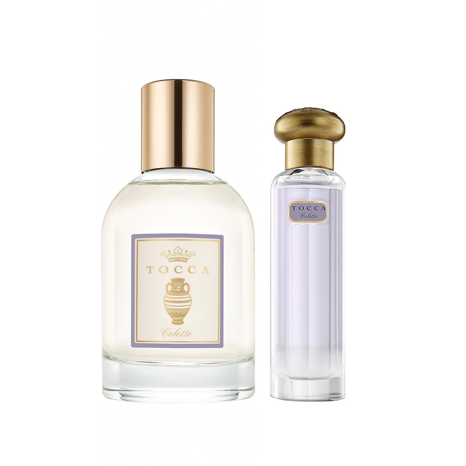Tocca Women's Perfume & Body Oil Gift Set - Colette Scent with Warm Floral, Bergamot, Sandalwood & Pink Peppercorn Notes (20ml EDP + 100ml Dry Oil) | Perfect for Date Night, Anniversary Gifts & Self-Care Luxury