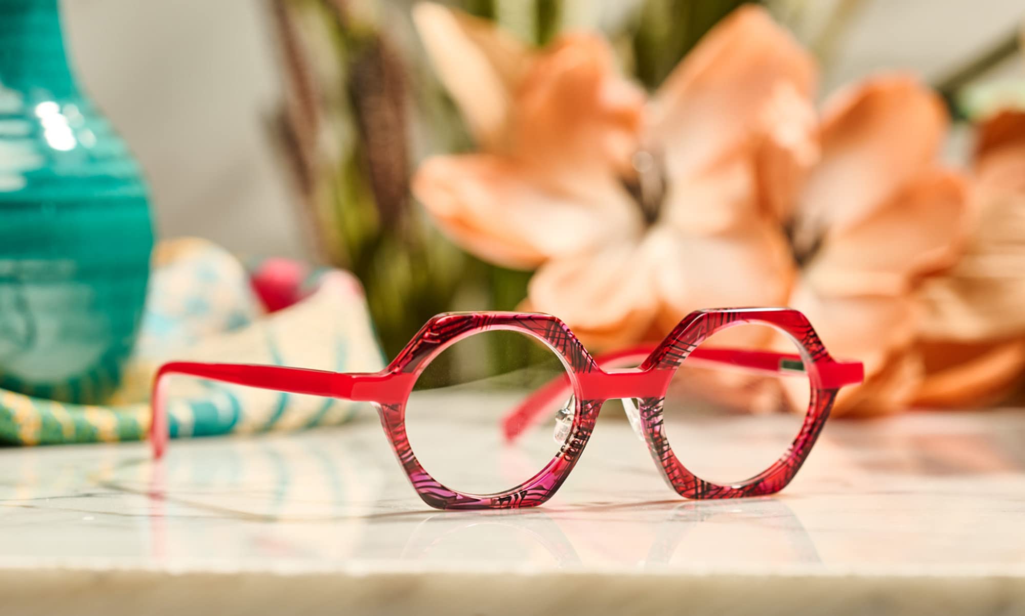 Eyebobs Paradox Premium Reading Glasses for Women & Men - Stylish Hexagonal Frames for Reading, Work & Fashion | Perfect for Office, Home & Daily Use