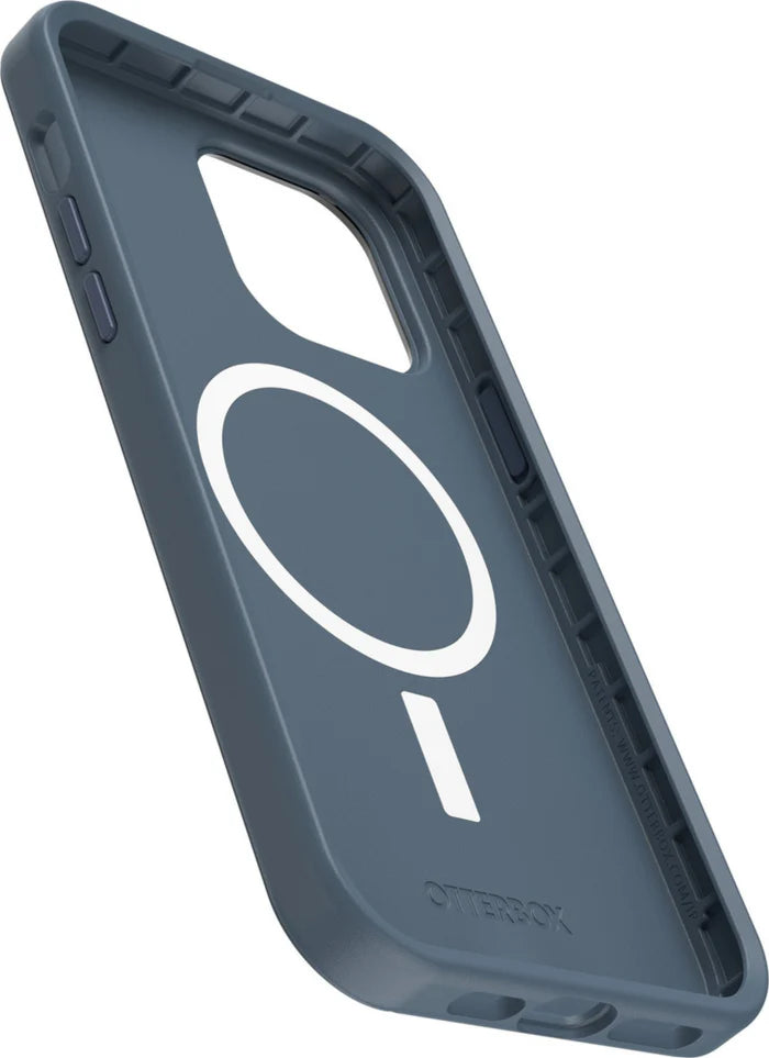 iPhone 14 Pro Max Case - Otterbox Symmetry Plus Series Protective Cover in Blue (Bluetiful) - Shockproof & Slim Design for Everyday Use & Outdoor Activities