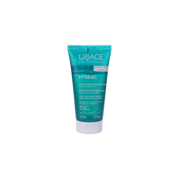 Uriage Hyséac Travel Size 50ml - Oil Control & Blemish Care Facial Moisturizer for Acne-Prone Skin | Perfect for On-The-Go Skincare & Travel Essentials