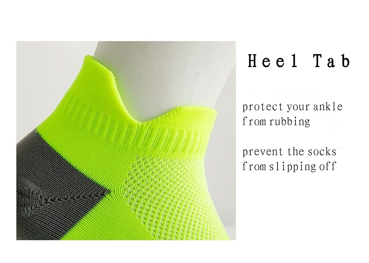 6 Pairs Women's Athletic Running Socks - Breathable Cushioned No Show Ankle Socks for Workout, Sports & Gym - Perfect for Running, Yoga & Daily Wear