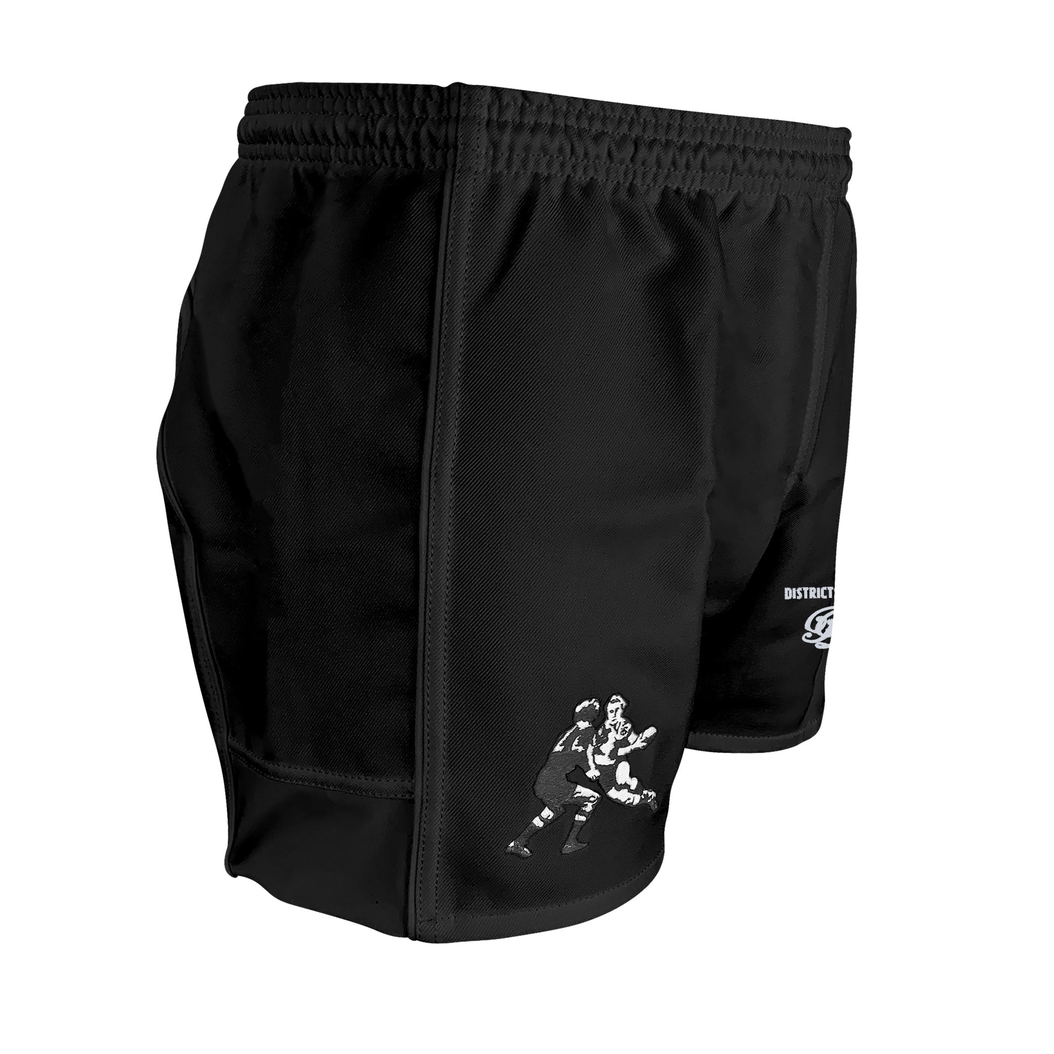 Districts Barbarian RFC Pro Power Rugby Shorts - High-Performance Breathable Rugby Shorts for Men - Perfect for Training, Matches & Casual Wear