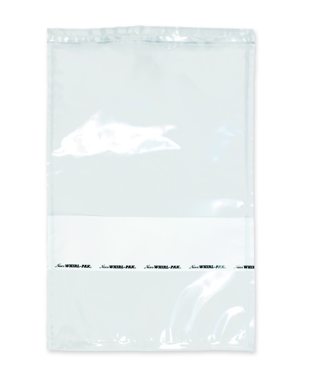 Nasco Whirl-Pak B01547WA 55oz Filter Blender Bags - No Tape & Wire - Food Grade Strainer Bags for Juicing, Brewing & Lab Use (Pack of 250)