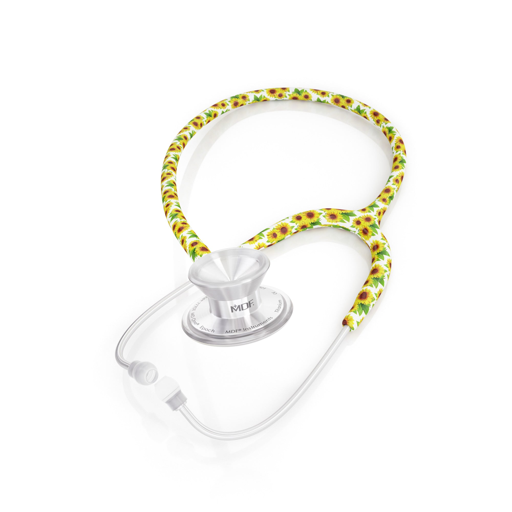 MD One® Epoch® Titanium Adult Stethoscope - Premium Medical-Grade Stethoscope for Doctors & Nurses - Ideal for Clinical Use, Hospital Rounds & Patient Examinations