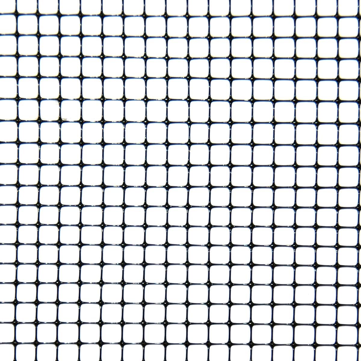 Lightweight Plastic Garden Fence - 1.5x9m Black Safety Barrier for Yards, Plants, Flowers & Lawn Protection | Pet Proof Fencing for Rabbits, Chickens, Poultry & Dogs | Perfect for Backyard, Garden & Farm Use