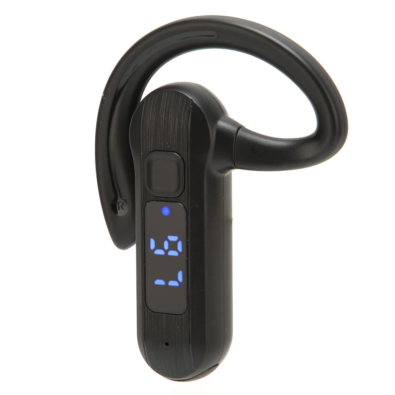 Single Ear Bone Conduction Headset Bluetooth 5.2 - Open Ear Wireless Headphones with LED Power Display & Built-in Mic | USB Type C Fast Charging | Ideal for Driving, Business Calls, Running & Outdoor Sports | Lightweight Comfortable for All-Day Use