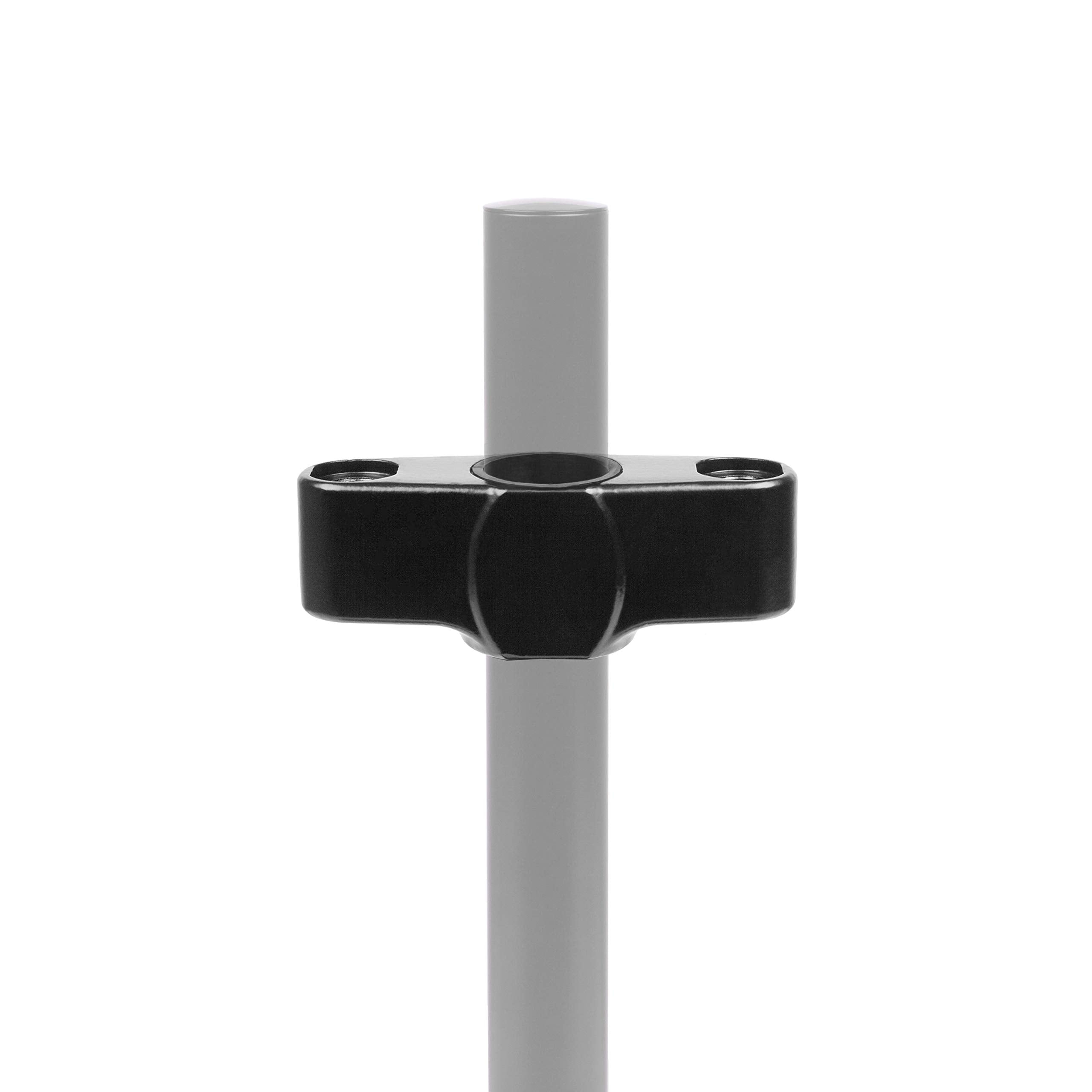 Duronic DM35SPL Dual Monitor Arm Mount - Heavy Duty Steel Desk Clamp for Dual Screens | Black | Compatible with DM35 Monitor Arms | Perfect for Home Office, Gaming & Workspace Setup