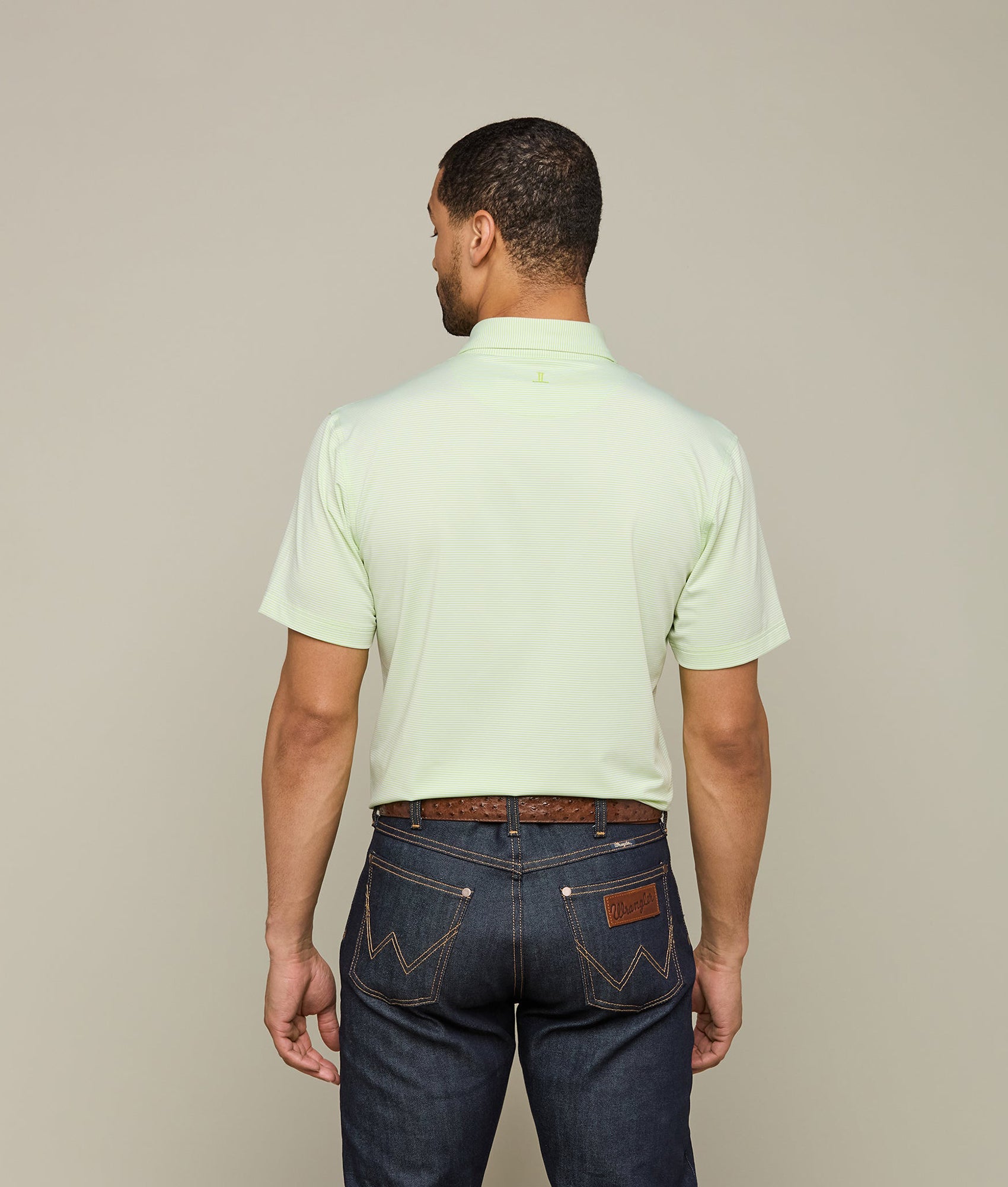 Lucchese Men's Golf Polo Shirt - Breathable Performance Golf Shirt for Men, Green - Perfect for Golf, Casual Wear & Outdoor Activities