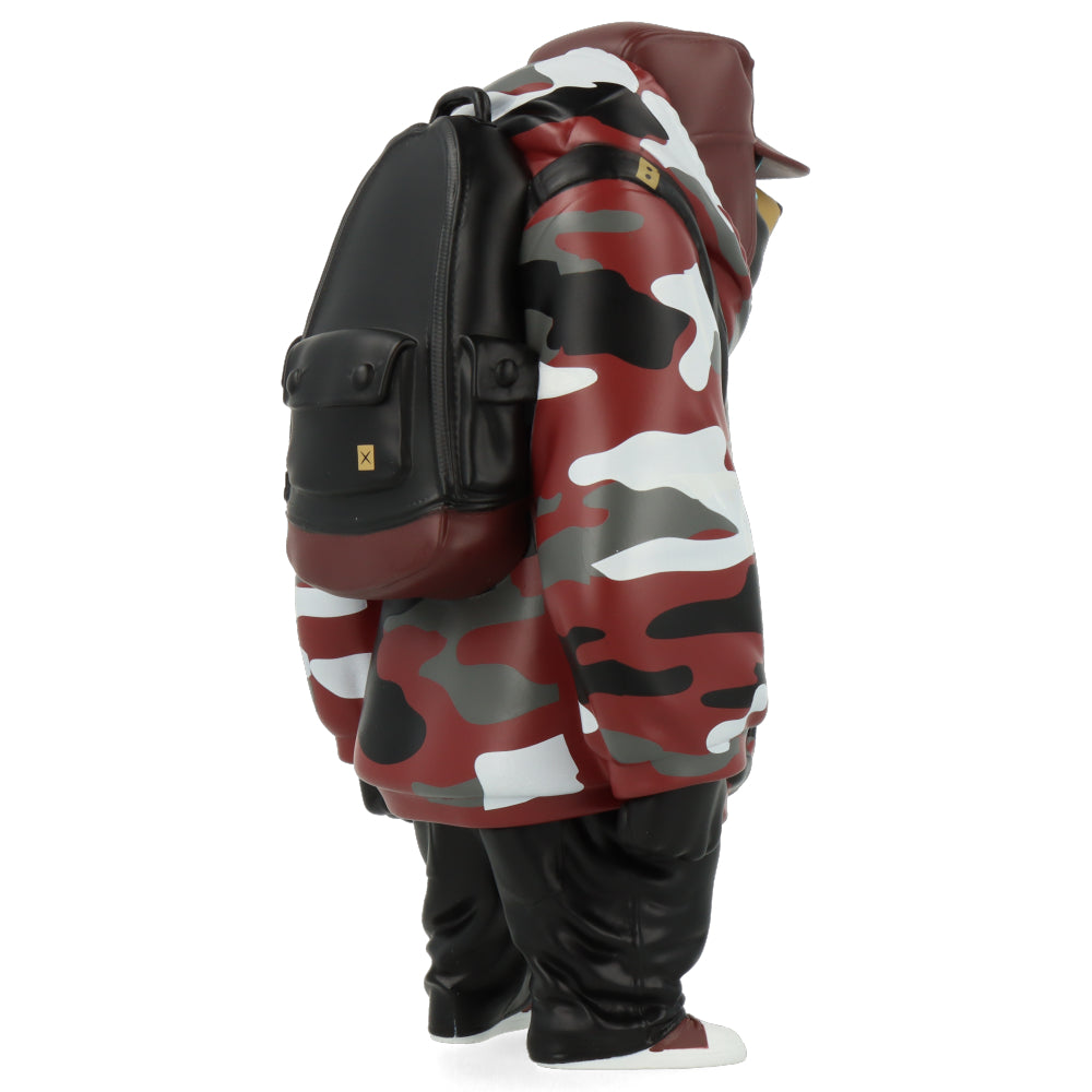 Kub Brick Red Camo Edition by Mike Fudge x UVD Toys - Limited Edition Collectible Art Toy for Display & Photography | Perfect for Home Decor, Office Display, and Toy Collections