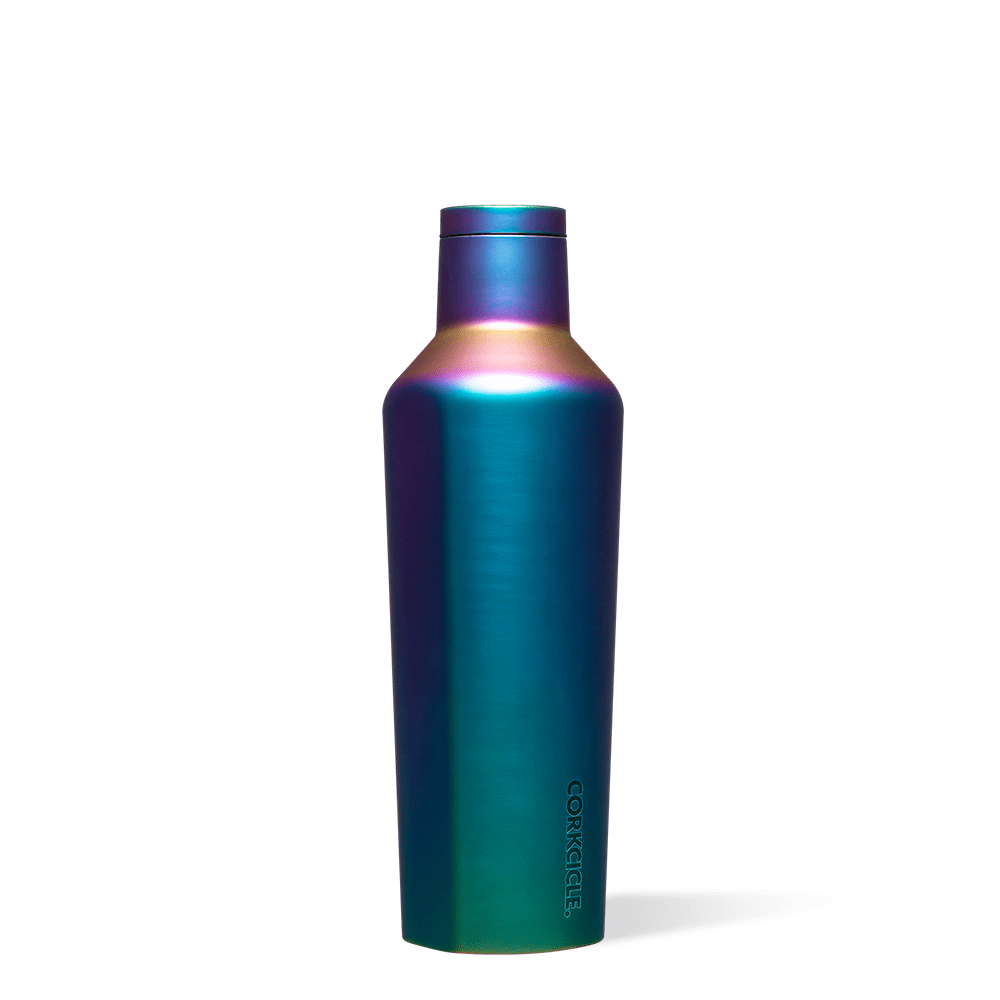 Vintage Style Stainless Steel Canteen Water Bottle - 32oz Leakproof Outdoor Camping Hiking Travel Accessories - Perfect for Camping, Hiking, Backpacking and Everyday Use