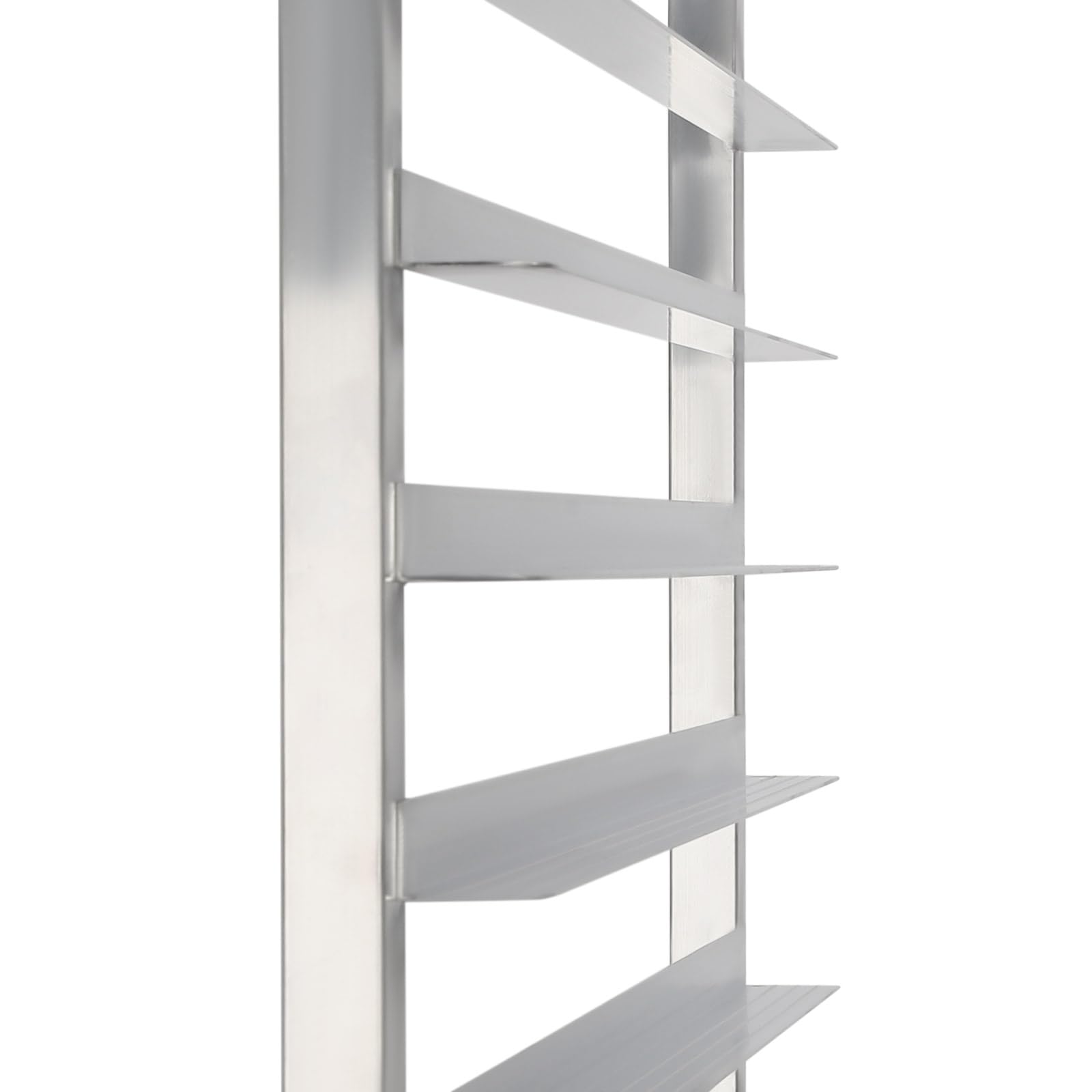 20-Tier Aluminum Mobile Bakery Rack with Lockable Casters - Heavy Duty Sheet Pan & Bun Pan Storage Cooling Rack for Donuts, Bread, Pastry, Cookies, Pizza Dough - Perfect for Commercial Kitchens, Bakeries, Cafes & Food Trucks
