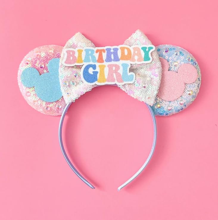 Birthday Girl-pink+blue