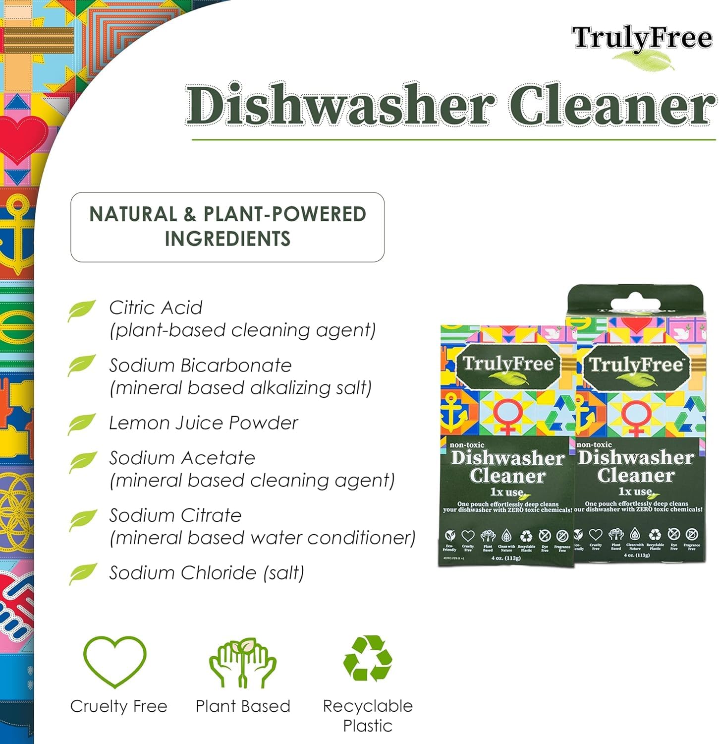 Best Dishwasher and Washing Machine Cleaner - Deep Cleaning Tablets for Appliances - Removes Limescale, Odors & Buildup - Ideal for Kitchen & Laundry Maintenance