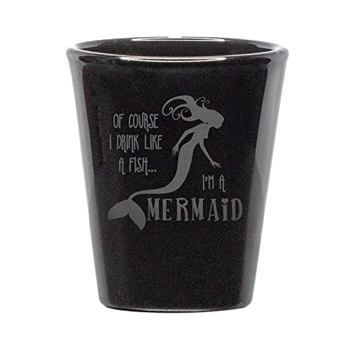 1.75oz Black Shot Glass - Premium Barware for Parties, Gifts & Home Bar Accessories | Perfect for Cocktails, Liquor & Drinking Games