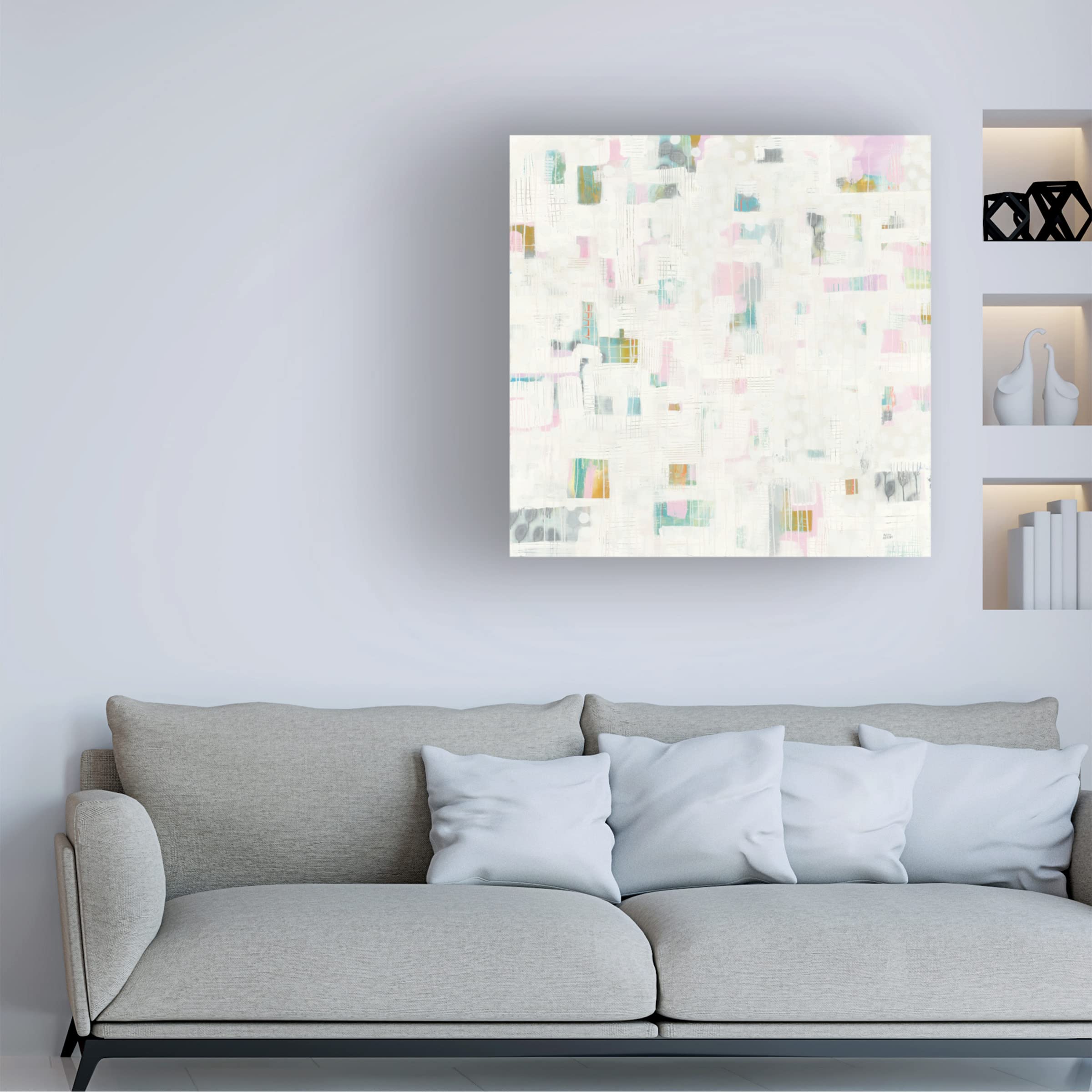 Trademark Fine Art 'Sweet Escape' Canvas Wall Art by Melissa Averinos - Perfect for Living Room, Bedroom & Home Decor