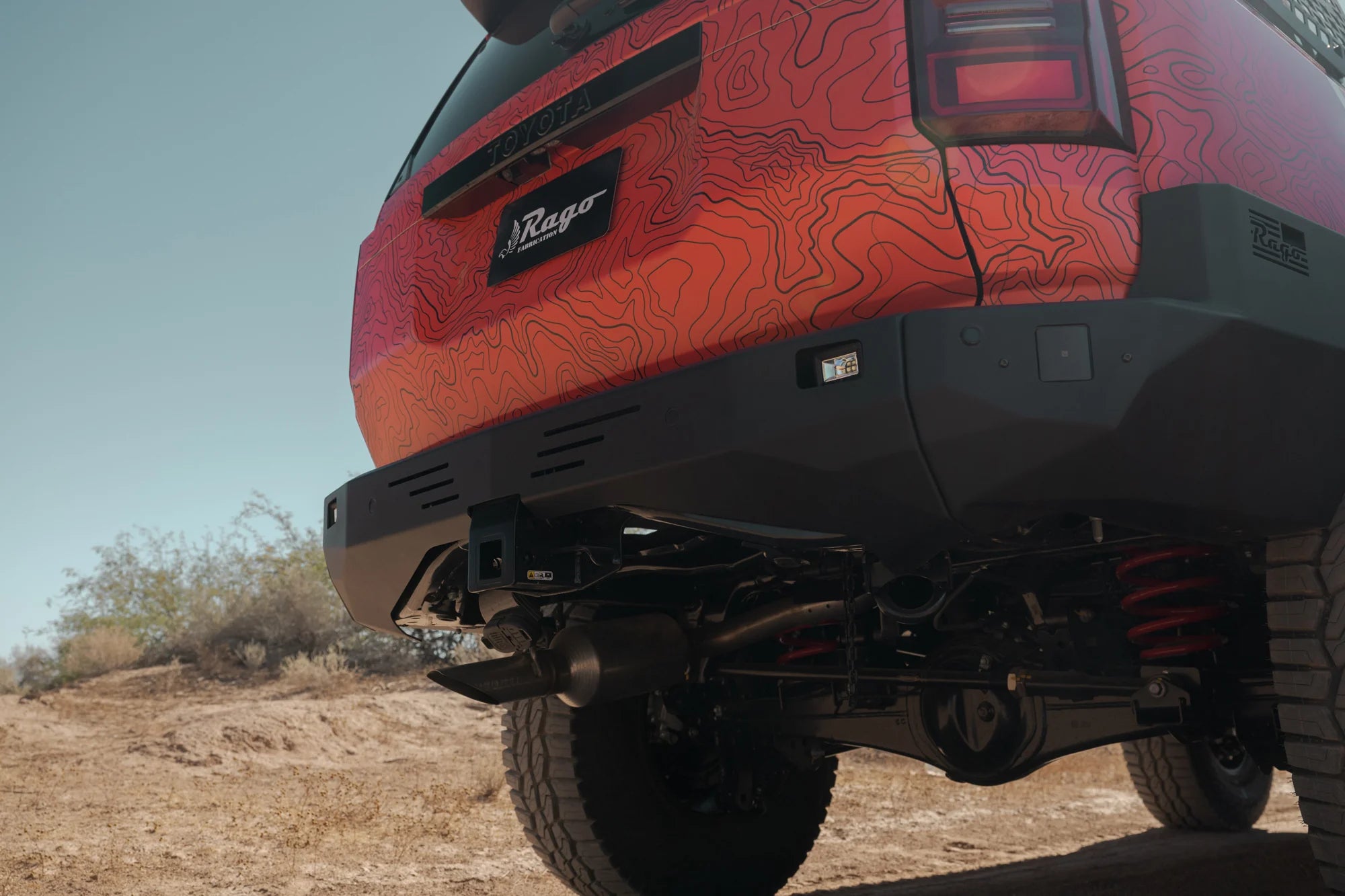 Rago Fabrication Rear Bumper Corner Panels for 2024+ Toyota Land Cruiser 250 | Heavy-Duty Off-Road Protection | Perfect for Trail Riding & Overlanding Adventures