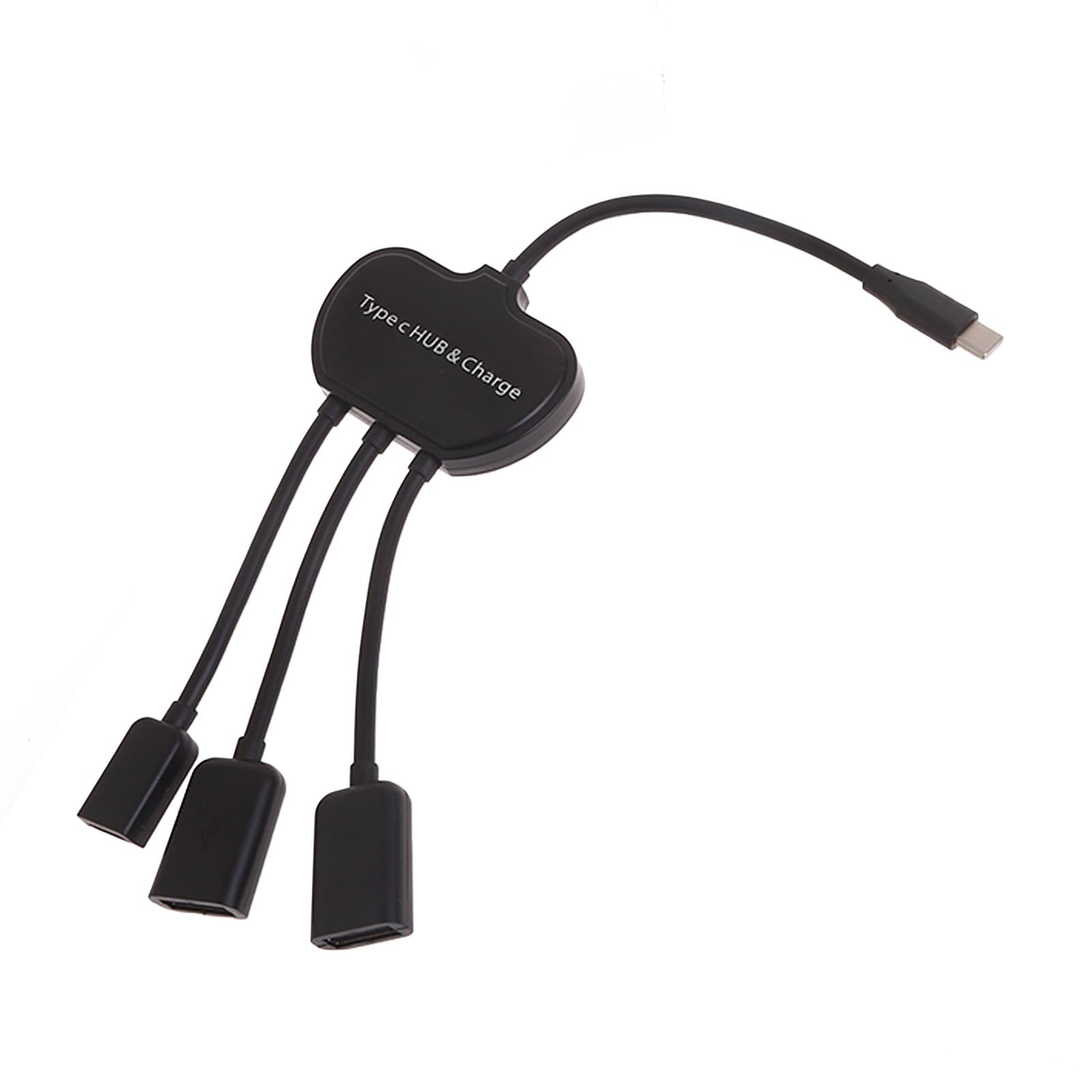 USB C OTG Cable Adapter - Type C to USB 3.0 Converter with PD Fast Charging & Data Transfer for Smartphones, Laptops, Tablets - Perfect for Travel, Office & Home Use