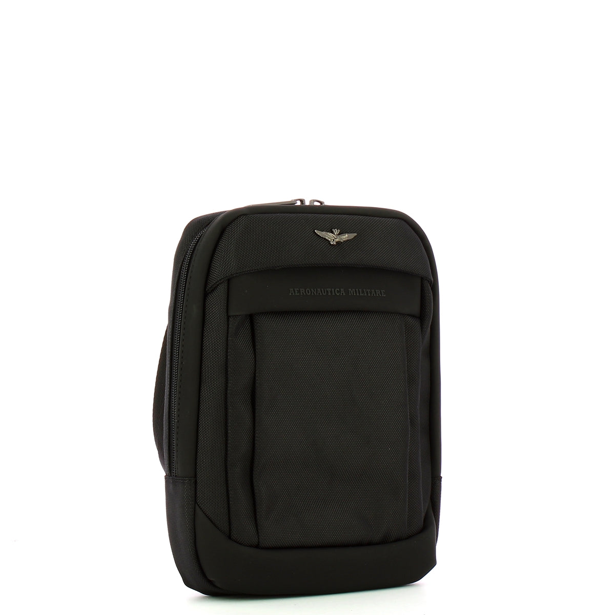 Aeronautica Militare Lightning Large Crossbody Bag AM501 NERO - Stylish & Durable Italian Military Shoulder Bag for Travel, Work & Everyday Use