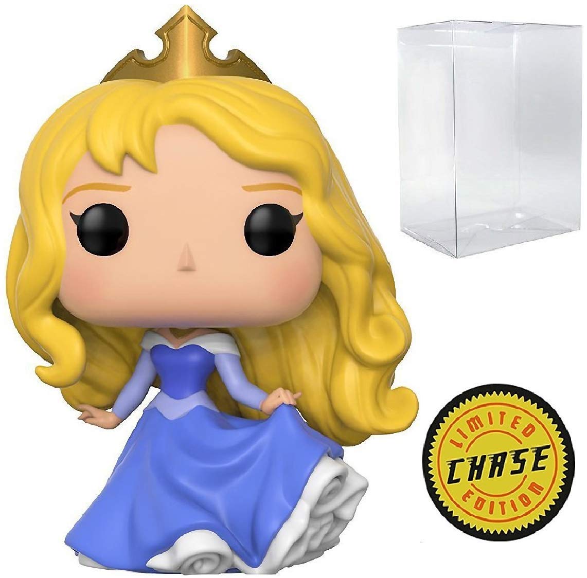 Funko Pop! Disney Princess Aurora Limited Edition Chase Vinyl Figure - Sleeping Beauty Collectible with Pop Box Protector Case | Perfect for Disney Fans, Collectors & Home Display