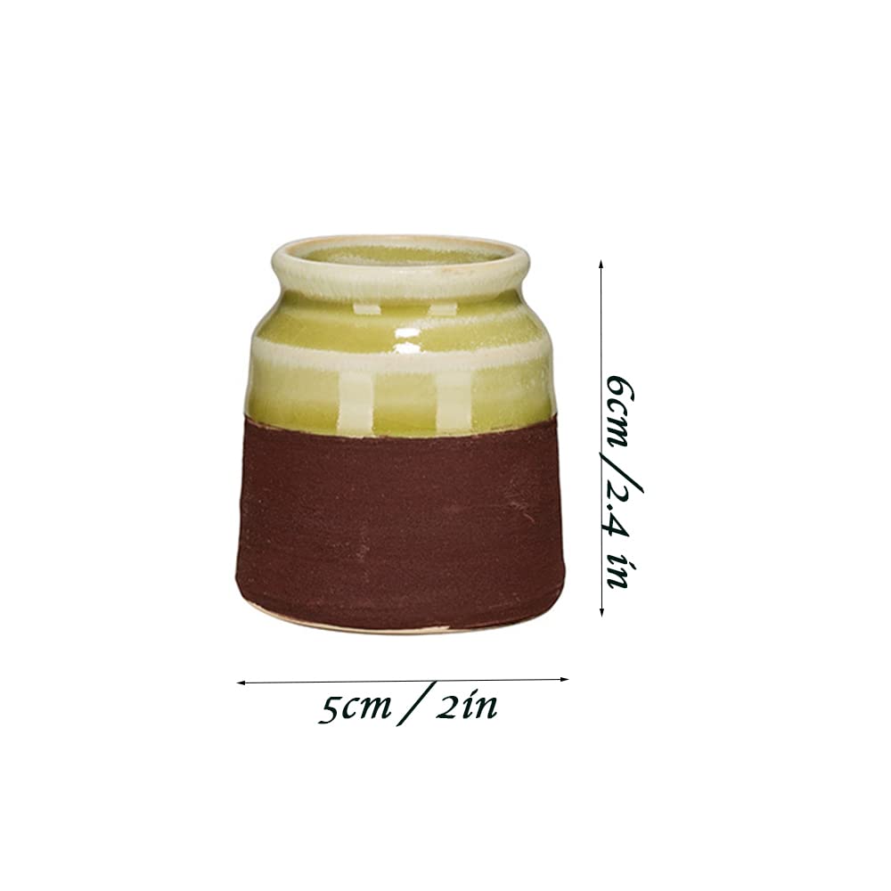 Ceramic Match Striker Holder - Cute Cyan Match Jar with Built-in Striker for Candles, Bathroom Decor & Fireplace Accessories - Matchsticks Not Included - Perfect for Home Decor, Gift & DIY Projects