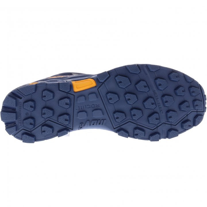 Inov 8 Men's Roclite Ultra G 320 Trail Running Shoes - Navy/Blue/Nectar - Lightweight & Durable for Hiking & Outdoor Adventures