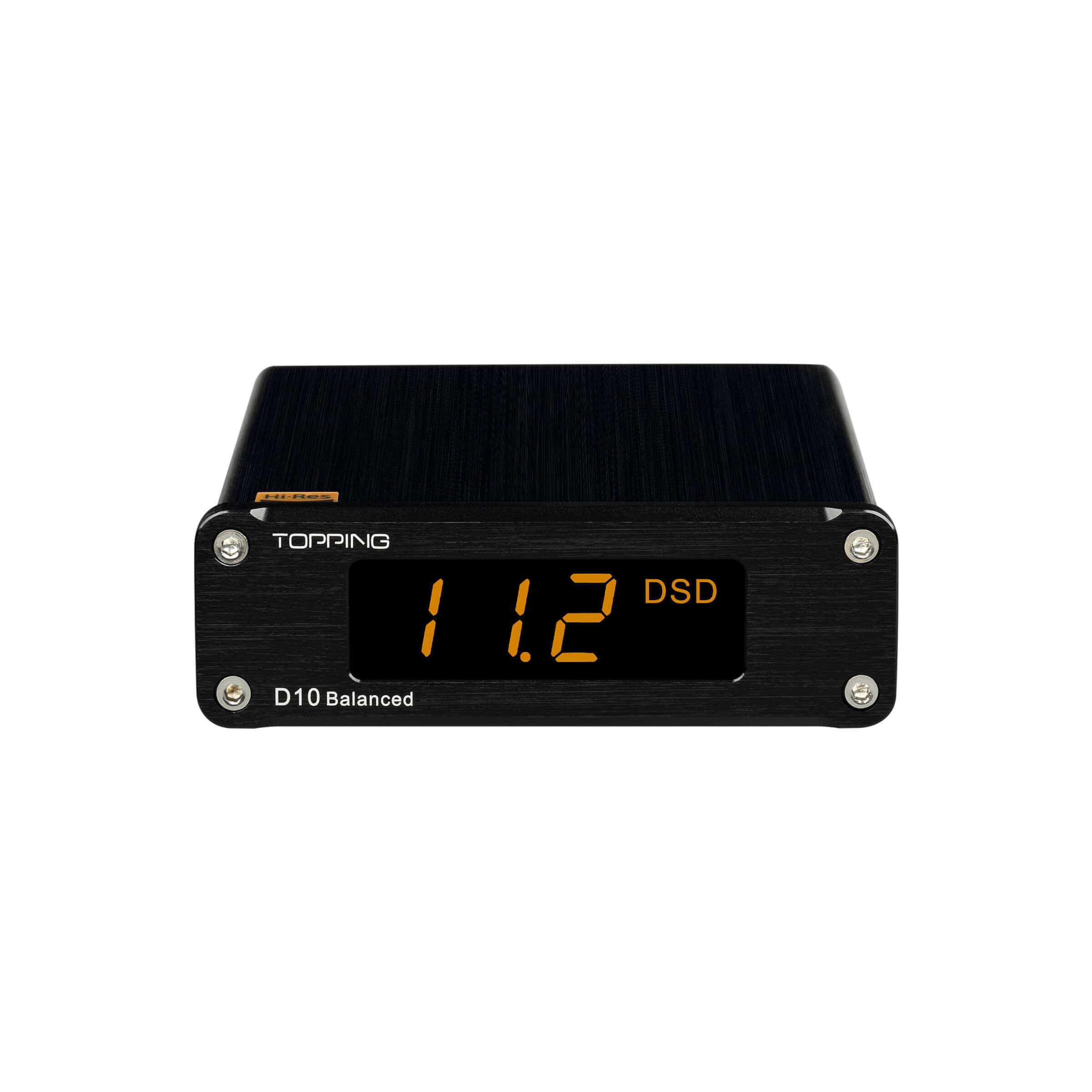 TOPPING D10 Balanced USB DAC - High Resolution Digital Audio Converter for Home & Studio Use | Perfect for Audiophiles & Music Producers