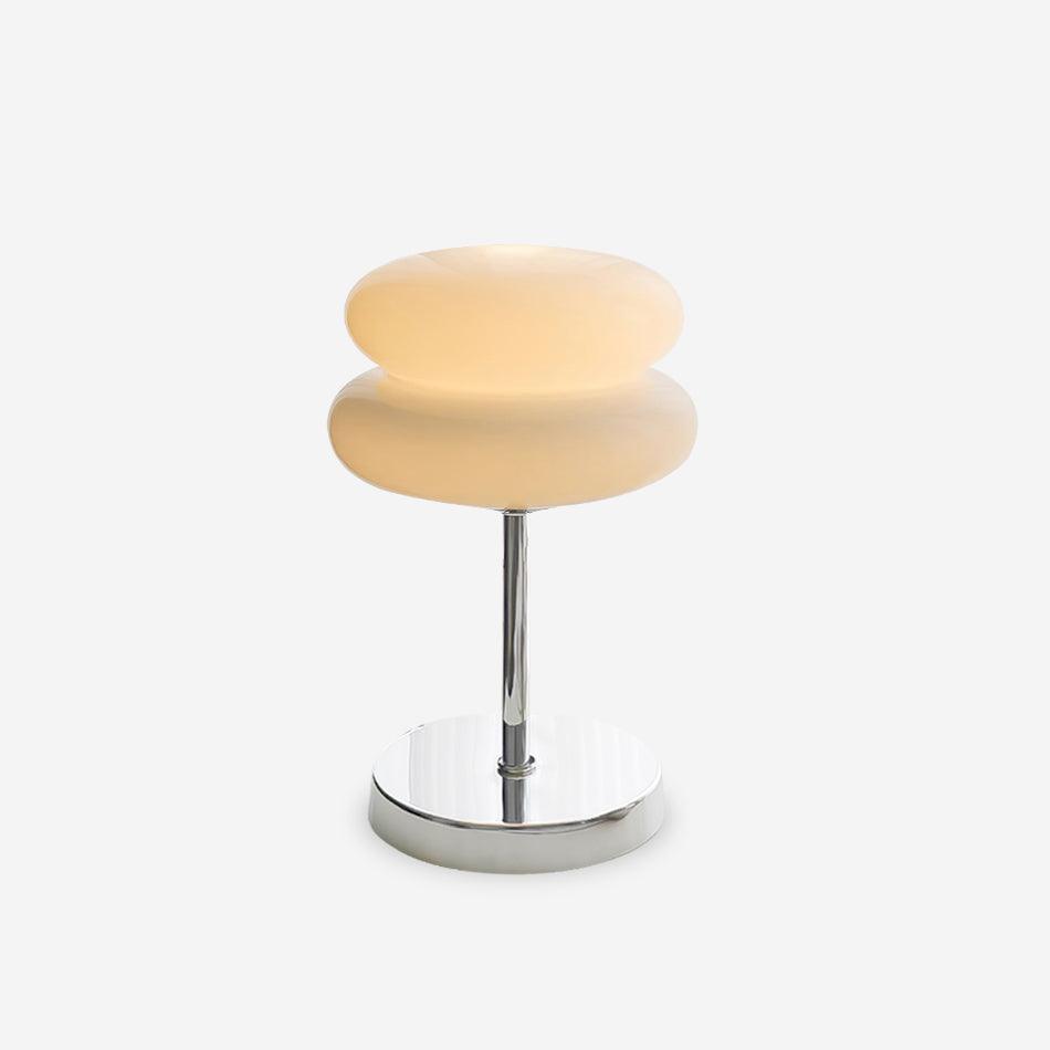 Saturn Glide Modern Glass Table Lamp - Elegant Bedside & Living Room Lighting for Home & Office Decor