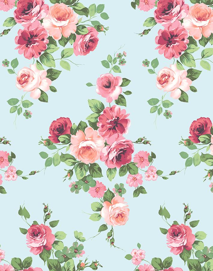 Wallshoppe 'Maggie May' Sky Wallpaper - Premium Peel & Stick Removable Wallpaper for Bedroom, Nursery & Home Decor