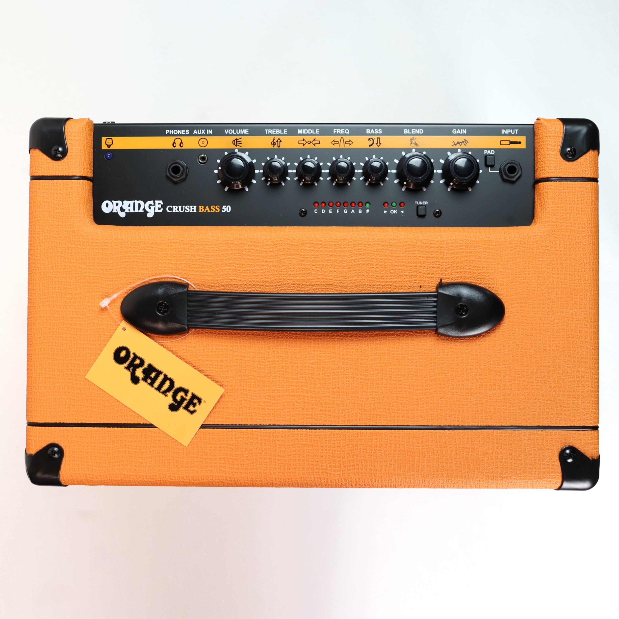 Orange Crush Bass 50 Combo Amp - 50W Bass Guitar Amplifier with 12